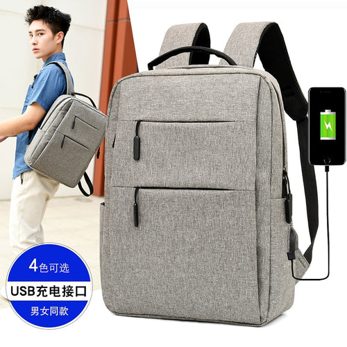 New unisex USB charging backpack laptop bag business backpack waterproof multi-functional travel backpack